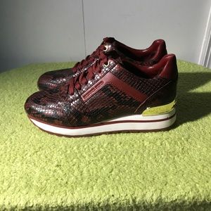 Michael Kors Women’s Leather Wedge Sneaker’s